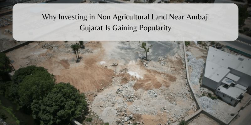 Non agricultural land near ambaji gujarat